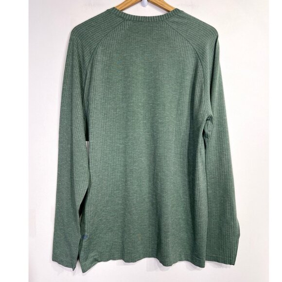 Lululemon NWT Metal Vent Tech Long-Sleeve Shirt Jade Grey / Grey Eucalyptus - Picture 3 of 10